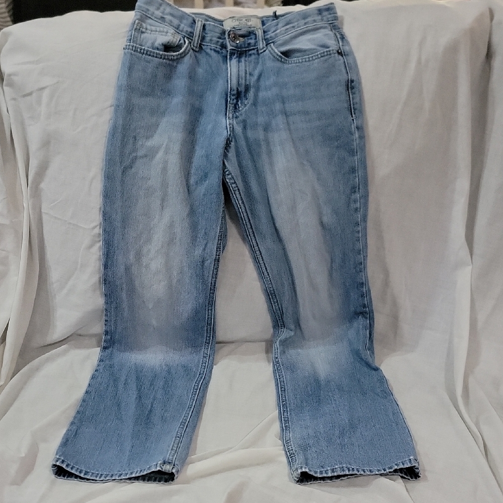 Cherokee Blue Straight Leg Jeans Classic Denim